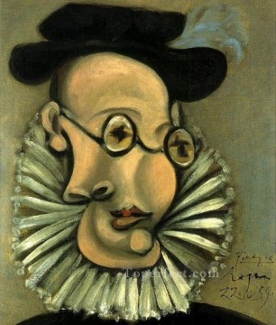 Retrato de Jaime Sabartes como Gran de España 1939 Pablo Picasso Pinturas al óleo